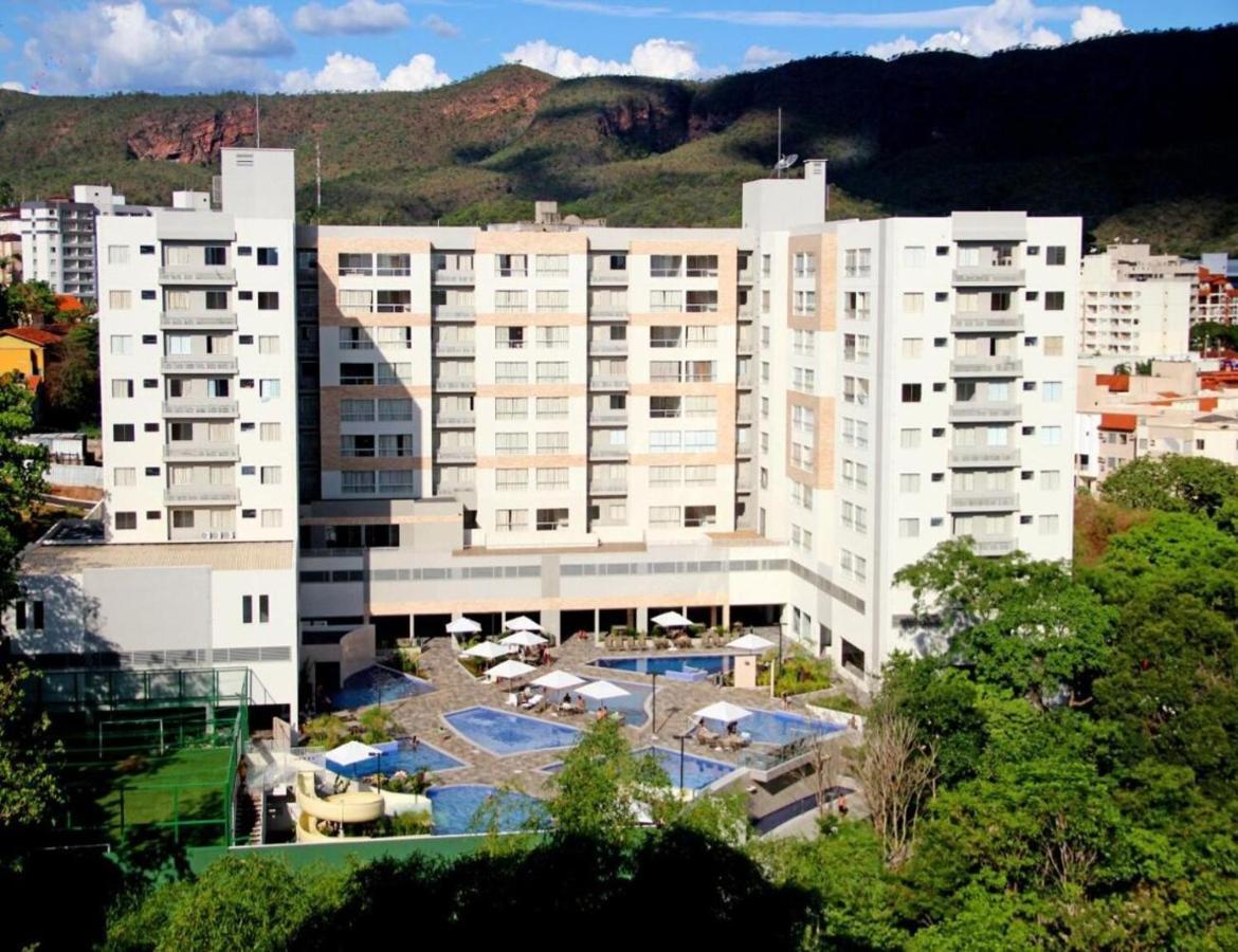 Park Veredas Flat 710 Perto Do Hot Park Com Rio Dentro Do